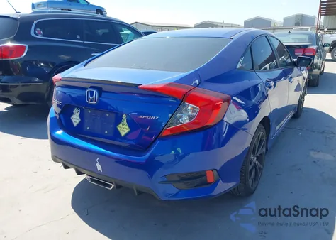 2021 Honda Civic Sport из США, поврежденный, VIN 2HGFC2F89MH545224